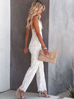 Load image into Gallery viewer, Elegant Lace Jumpsuit
