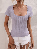 Load image into Gallery viewer, Knit Square Neck Top
