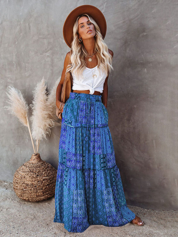 High Waist Maxi Skirt