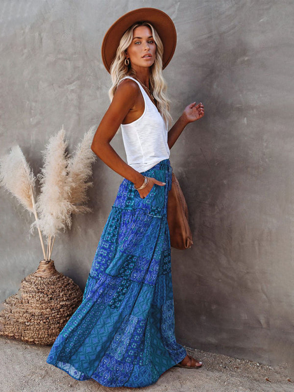 High Waist Maxi Skirt