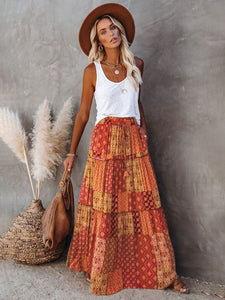 High Waist Maxi Skirt