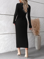 Load image into Gallery viewer, Thick Ribbed Sweater Dress
