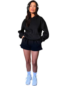 Sweatshirt & Shorts Set