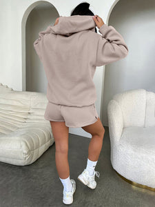 Sweatshirt & Shorts Set