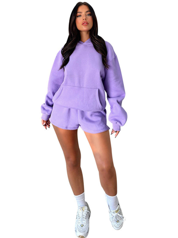 Sweatshirt & Shorts Set