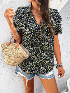 Elegant Printed Top