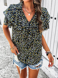 Elegant Printed Top