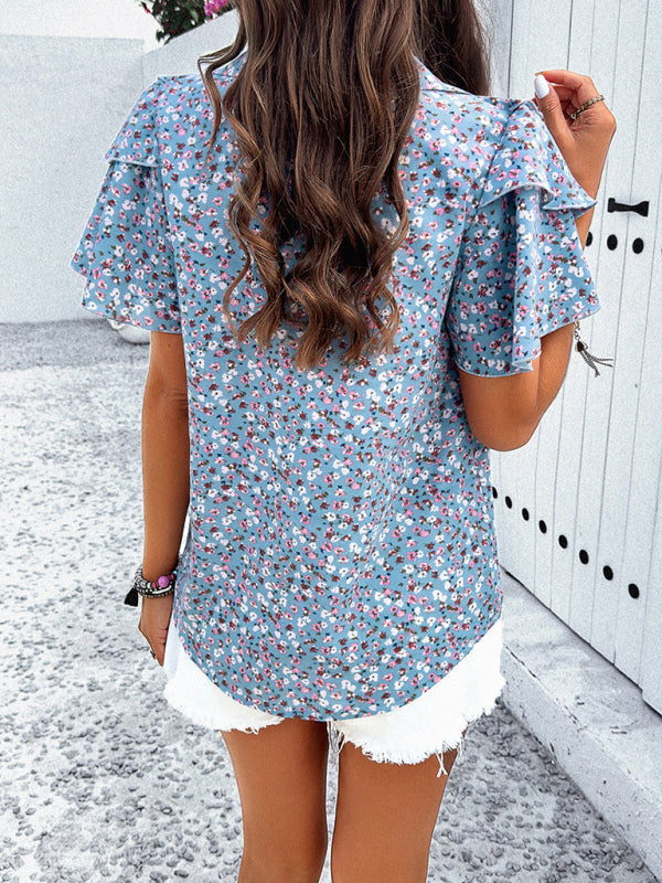 Elegant Printed Top